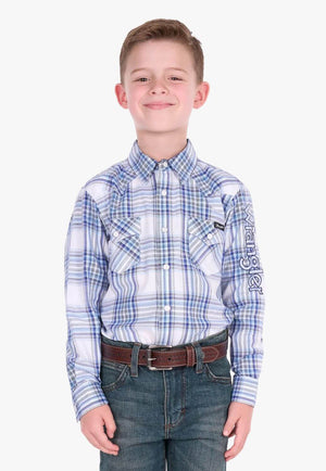 Wrangler Boys Eric Long Sleeve Shirt