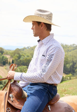 Wrangler Mens Frederick Long Sleeve Shirt