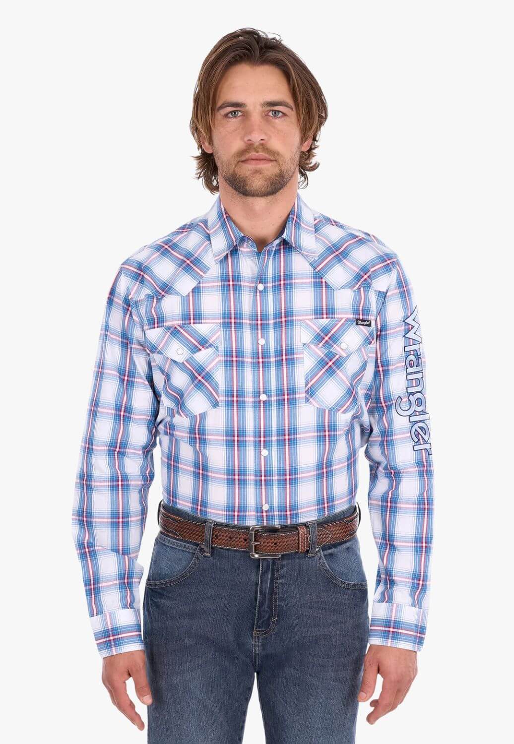 Wrangler Mens Louis Long Sleeve Shirt