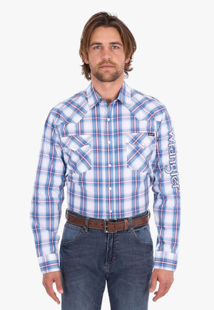 Wrangler Mens Louis Long Sleeve Shirt