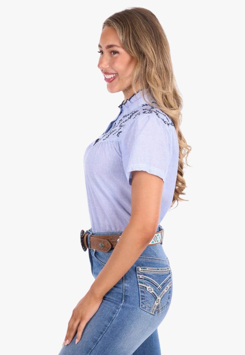 Pure Western Womens Kara Short Sleeve Shirt