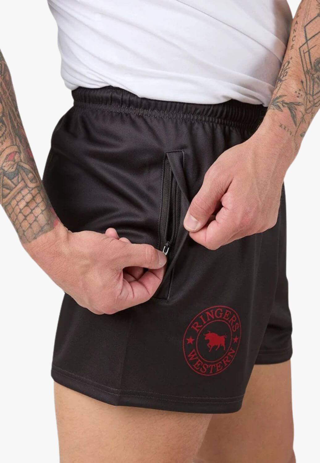 Ringers Western Mens Footy Shorts
