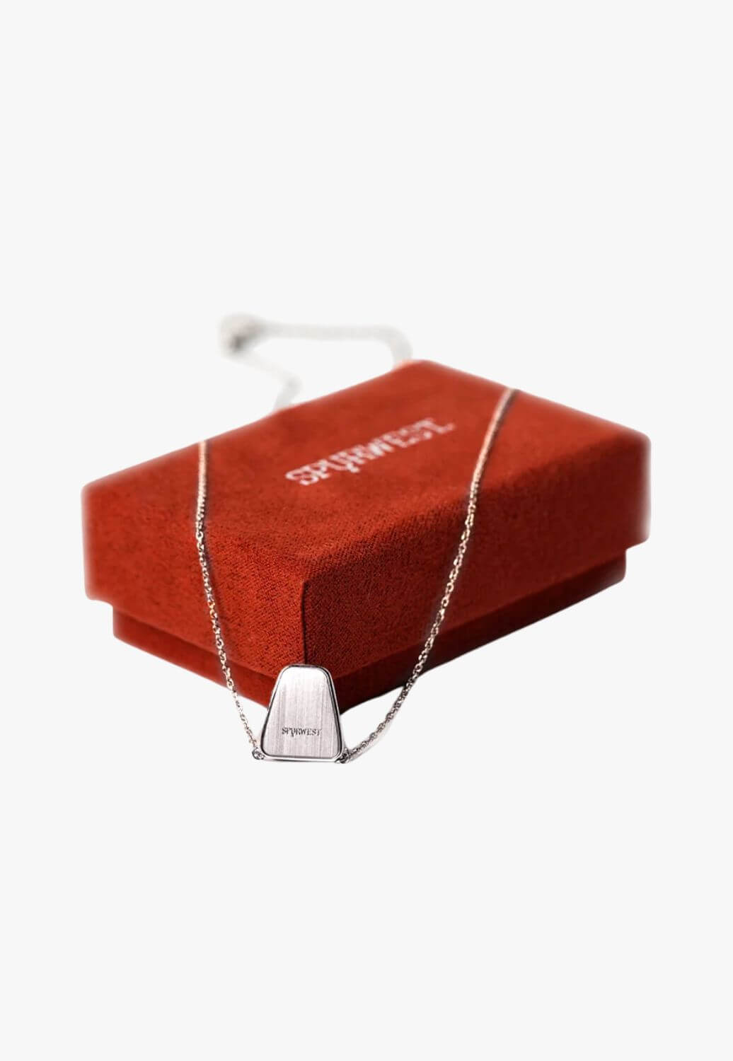 SpurWest Dallas Square Toe Necklace