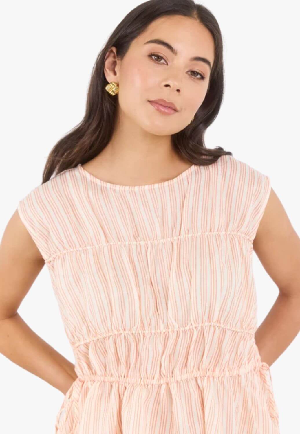 Stories Be Told Womens Relaxed Sleeveless Top