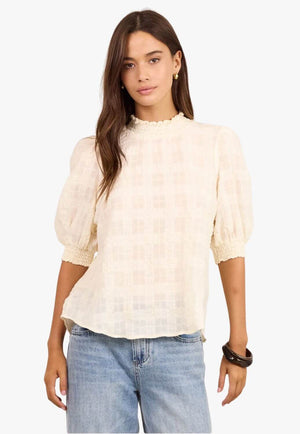 Ivy And Jack Womens Affirming Self Check Top