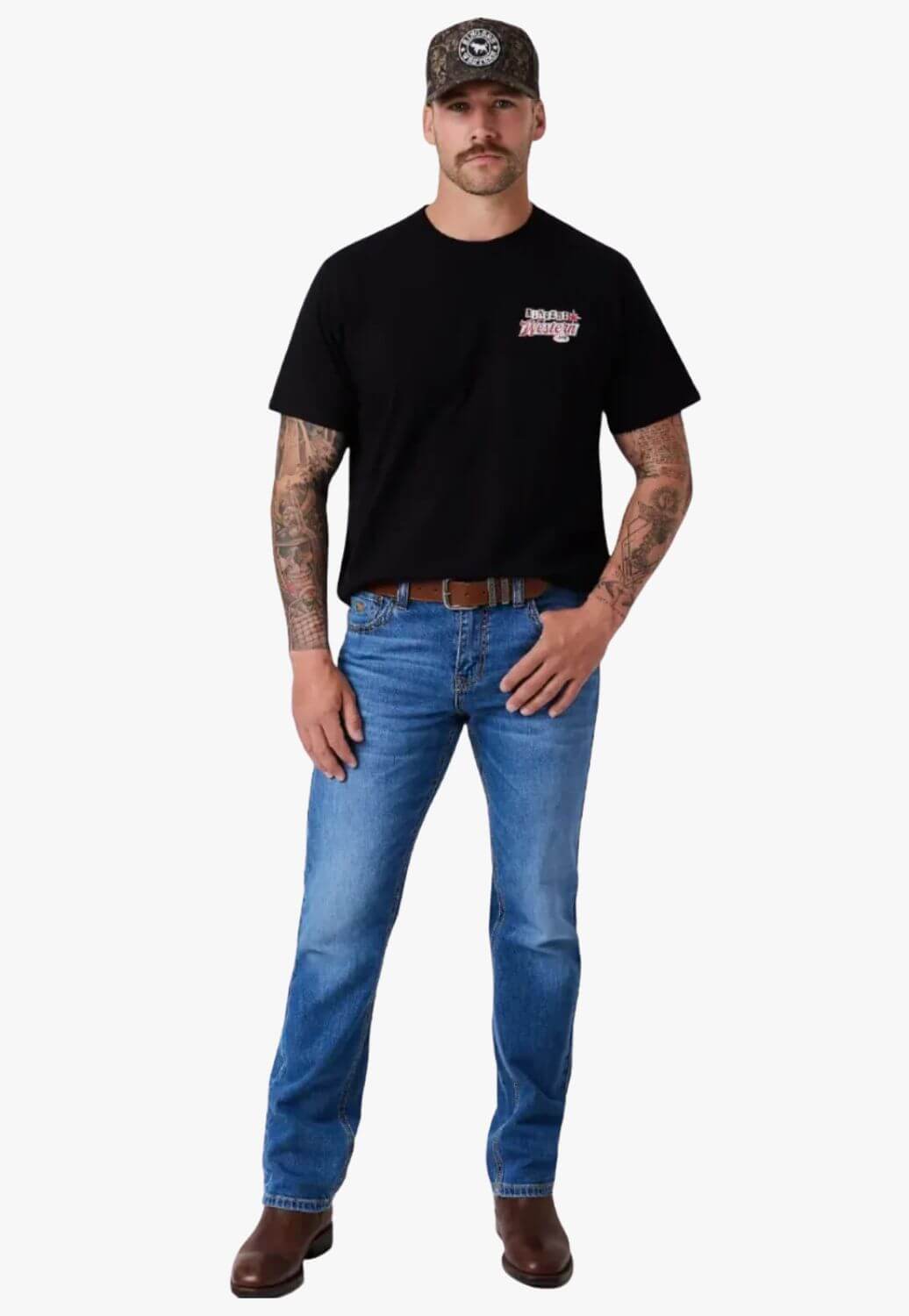 Ringers Western Mens Roadsign T-Shirt