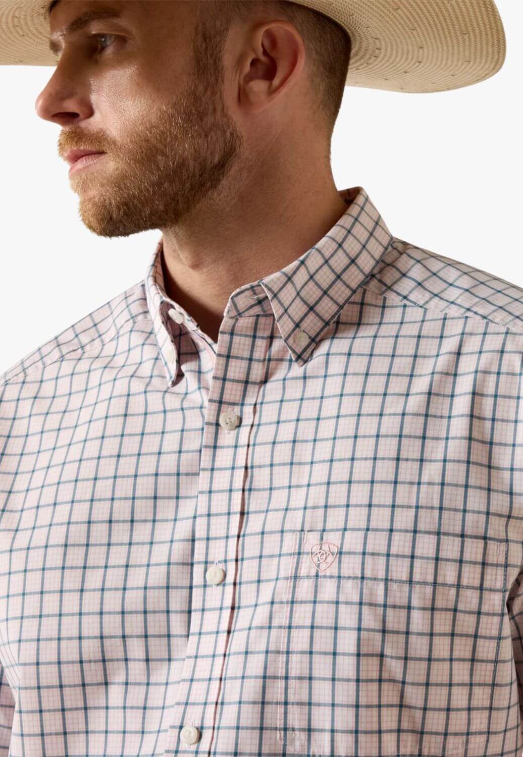 Ariat Mens Pro Series Tex Short Sleeve Shirt