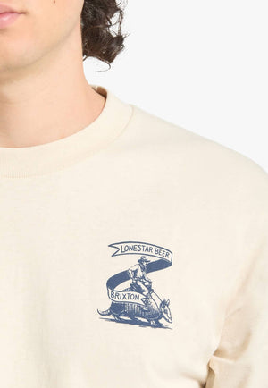 Brixton Mens Lone Star Armadillo T-Shirt