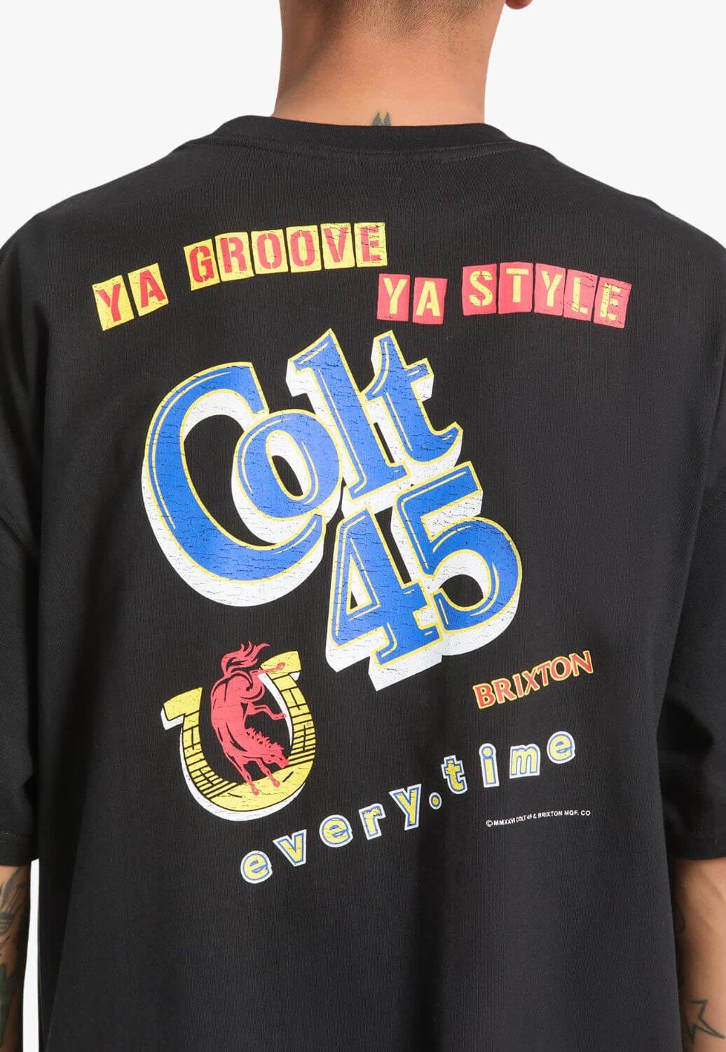 Brixton Mens Colt 45 Oversized T-Shirt
