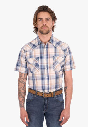 Wrangler Mens Adrian Short Sleeve Shirt