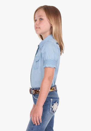 Pure Western Girls Martha Short Sleeve Shirt
