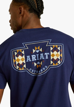 Ariat Mens Woven West T-Shirt