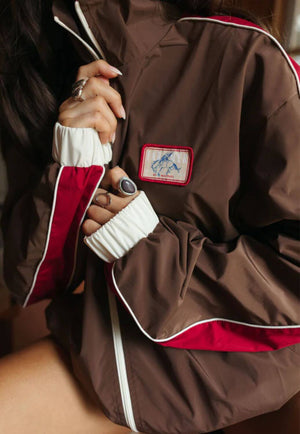 Whitney Spicer Bronc Patch Windbreaker