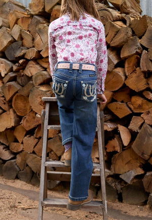 Pure Western Girls Louisa Straight Leg Jeans