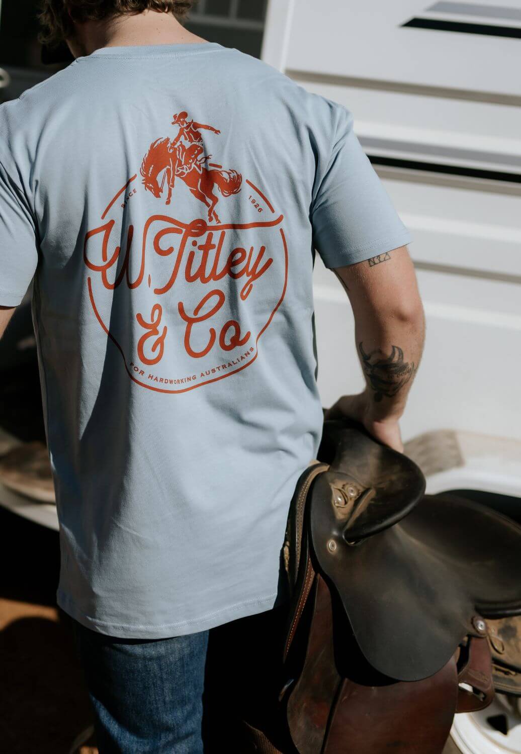 W. Titley & Co Mens Bronc T-Shirt