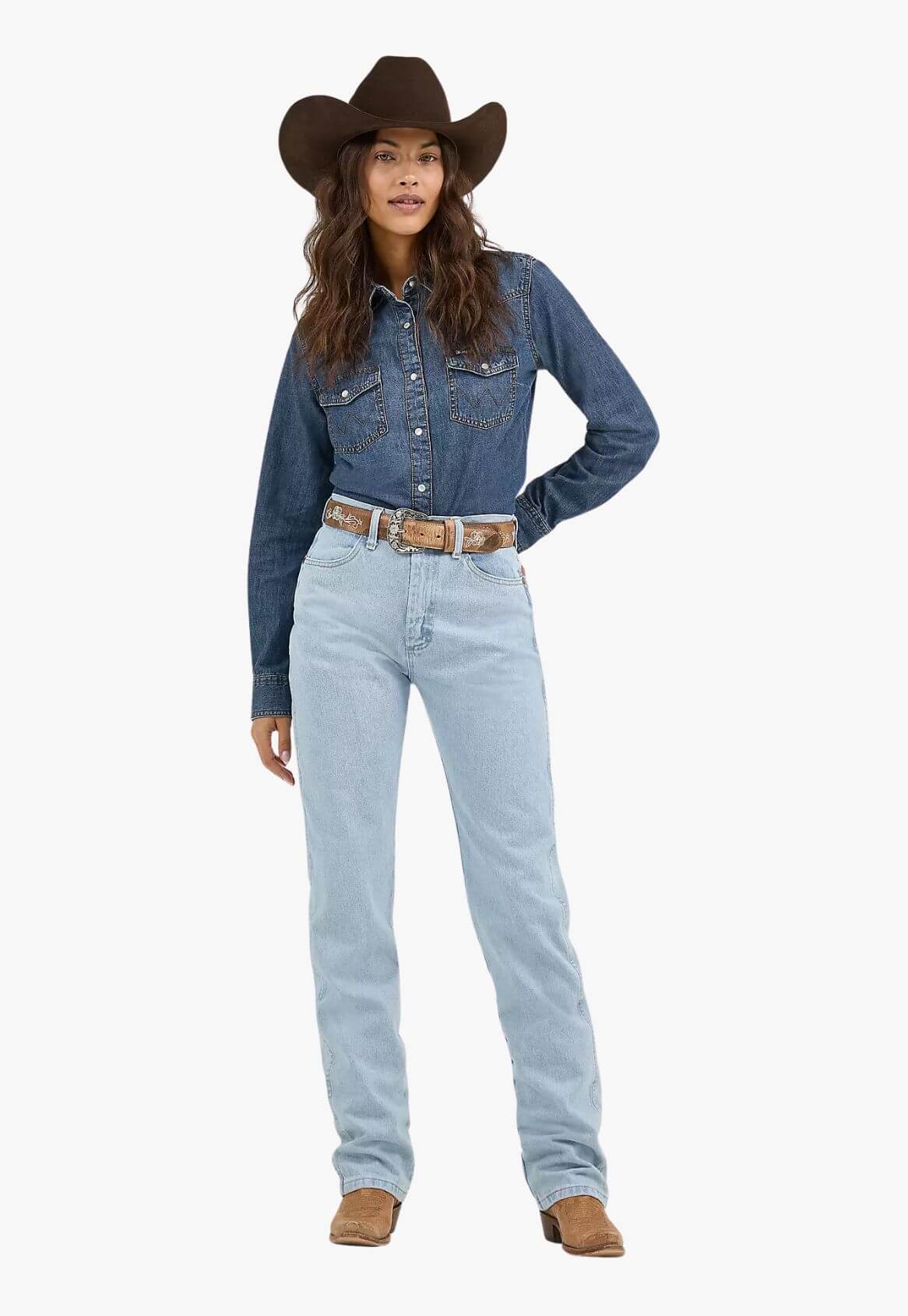 Wrangler Womens Cowboy Cut Slim Fit Jean 14MWZGH