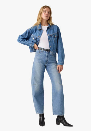 Levis Womens Cinch Barrel Jeans