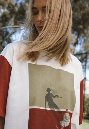 Whitney Spicer Vintage Serve Tee