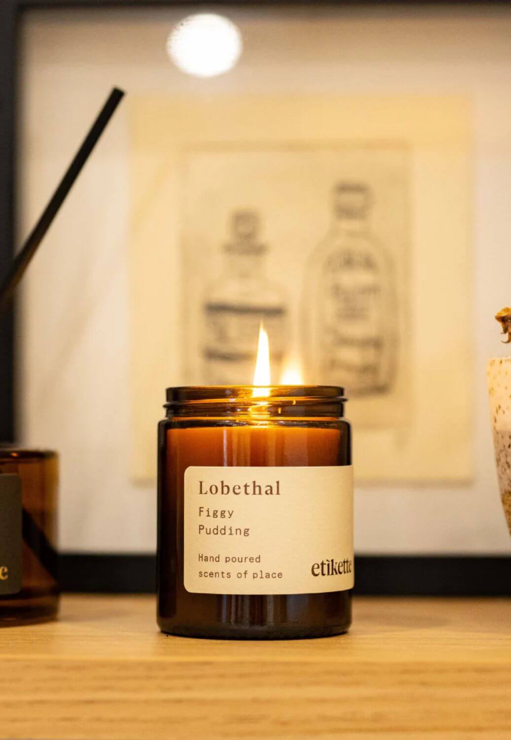 Etikette Lobethal, Figgy Pudding Candle