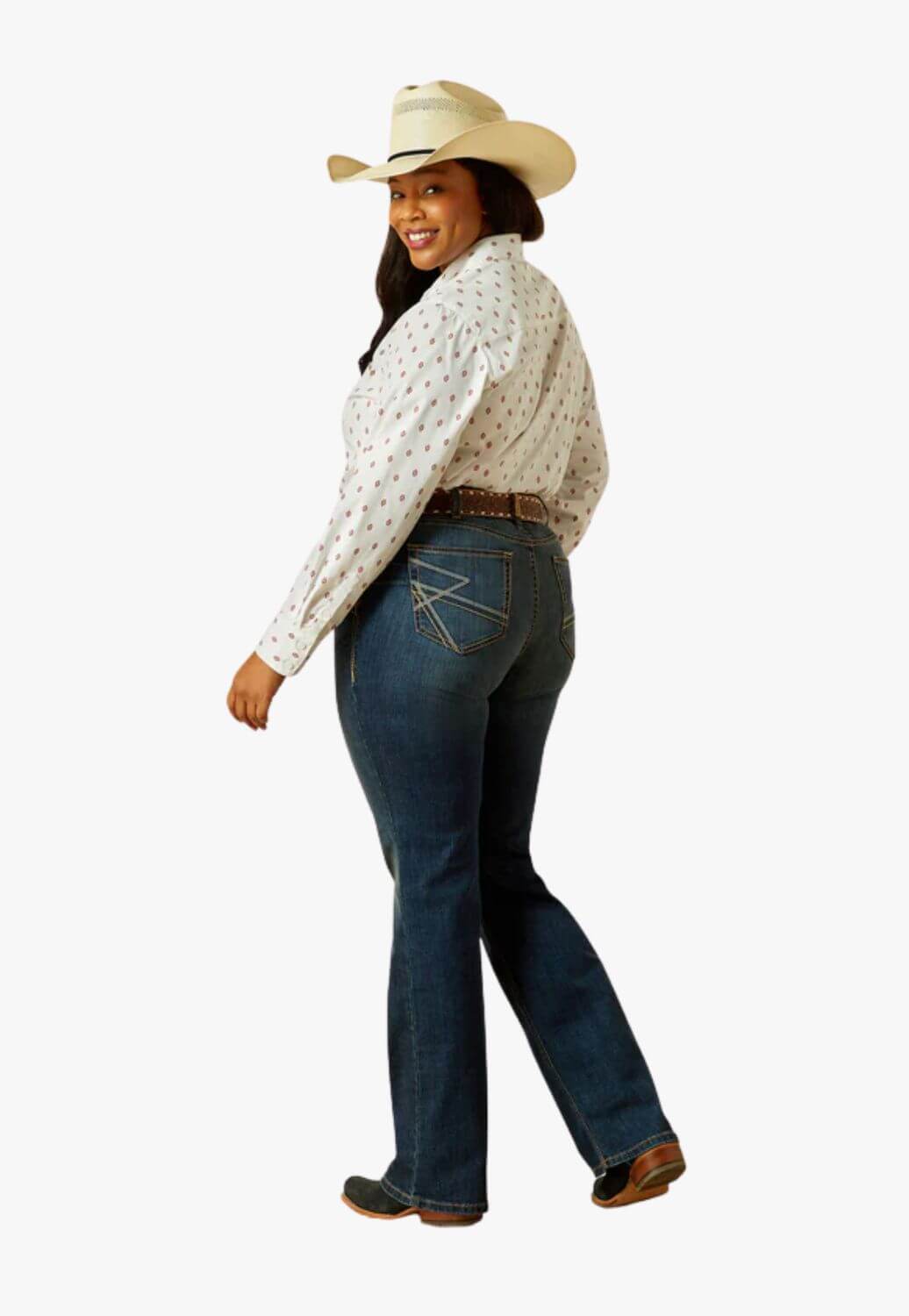 Ariat Womens Mid Rise Stretch Sonia Boot Cut Jean