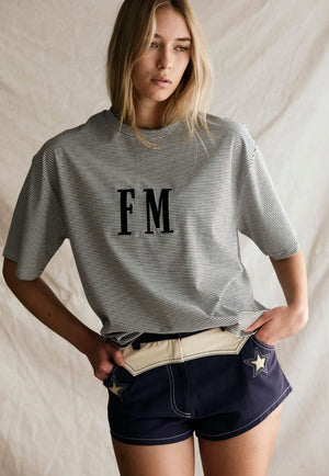 Whitney Spricer Stripe Tee