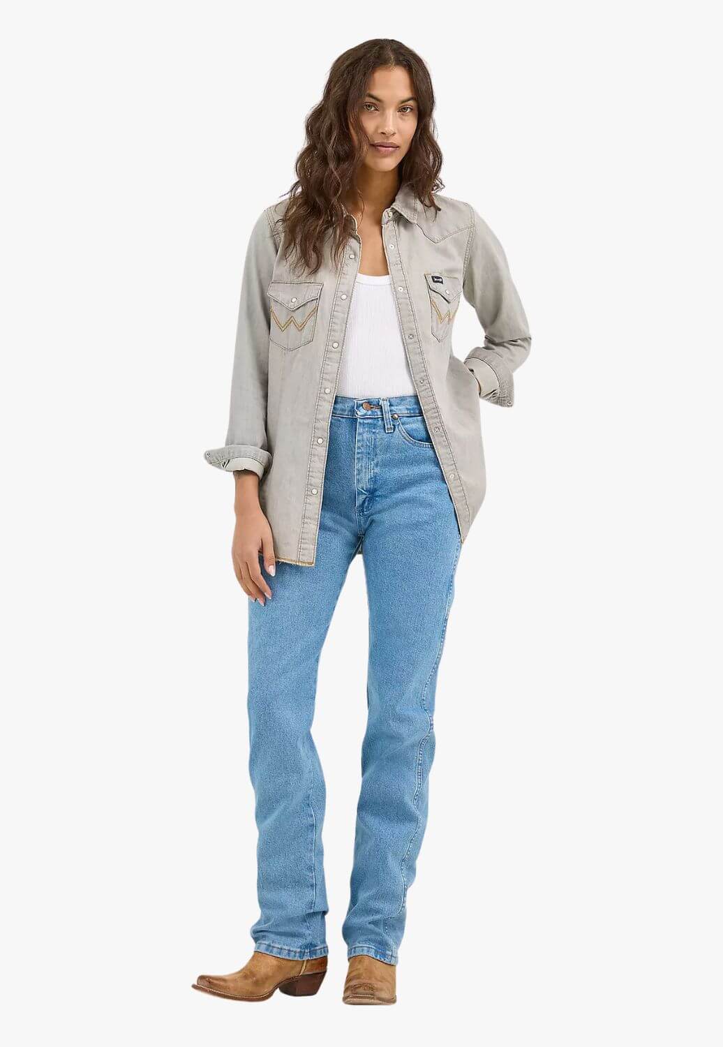 Wrangler Womens Cowboy Cut Slim Fit Jean 14MWZAT