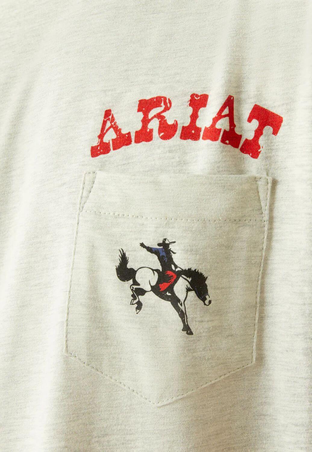 Ariat Mens Bronc Pocket T-Shirt