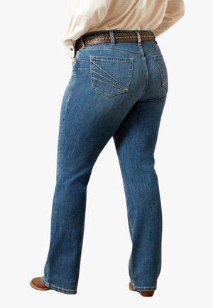 Ariat Womens Mid Rise Aisha Boot Cut Jean 10065887