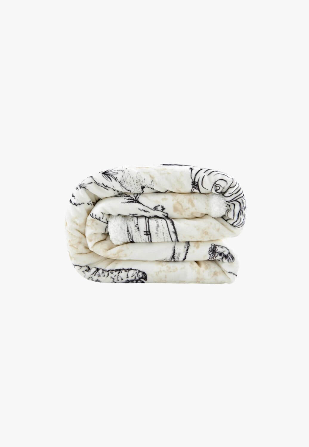Indigo Hill Farm Life Campfire Sherpa Throw