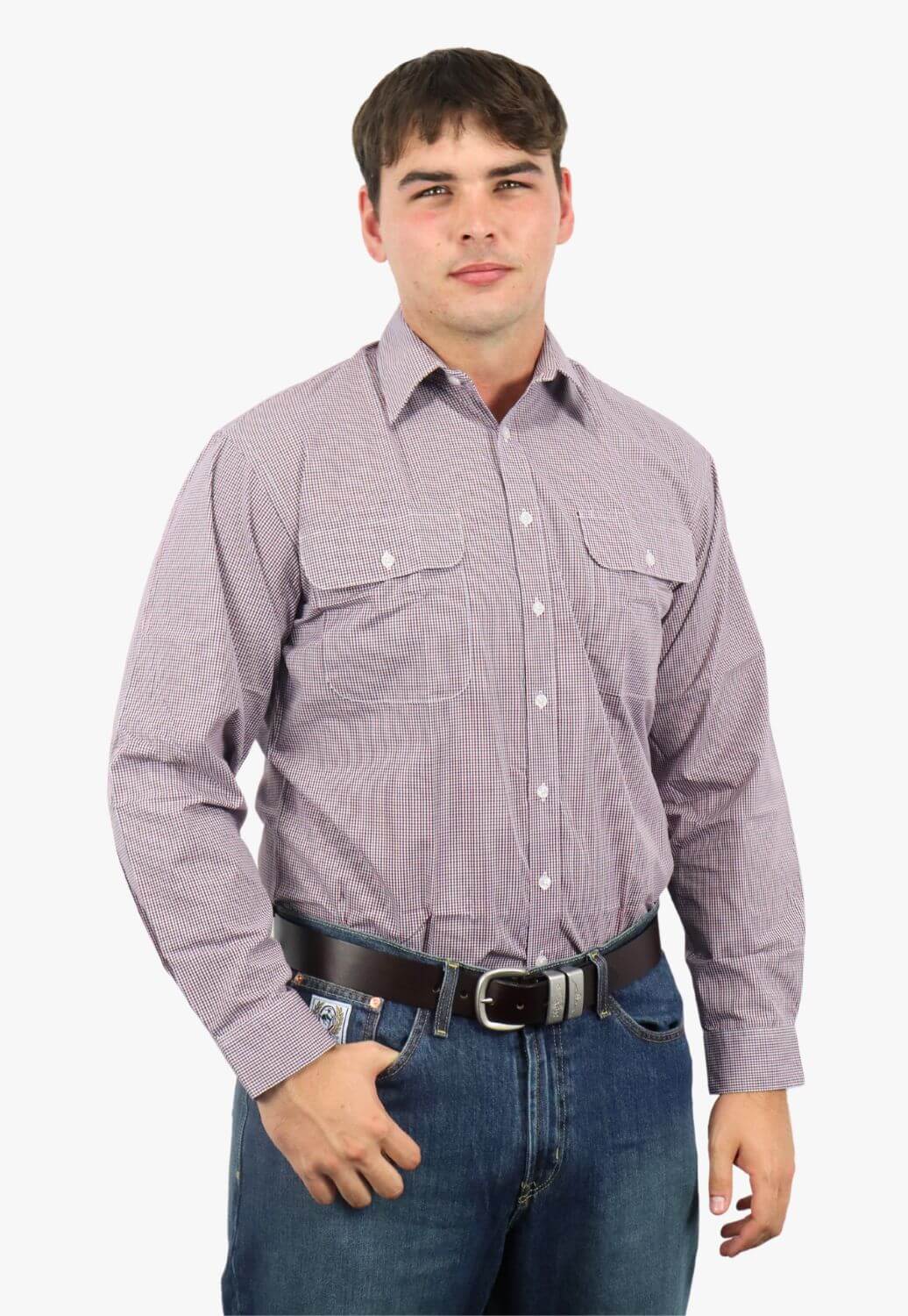 Bisley Mens Long Sleeve Shirt