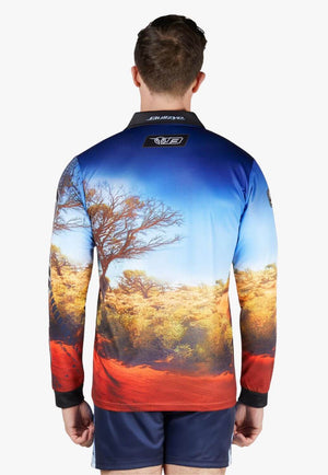 Bullzye Mens Road Train Long Sleeve Shirt