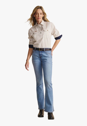 S. Kidman Womens Camfield Long Sleeve Work Shirt