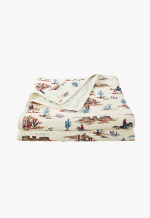 HiEnd Accent Desert Trail Reversible Single Quilt Set