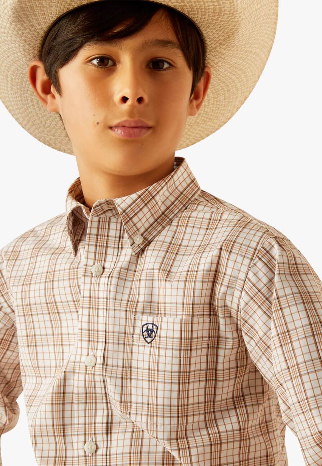 Ariat Boys Pro Series Jase Long Sleeve Shirt