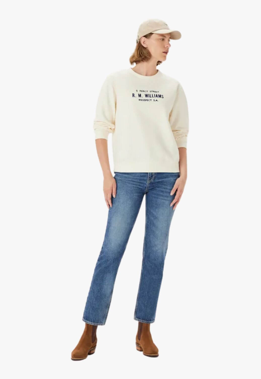 R.M. Williams Womens Heritage Brushed Sweatshirt