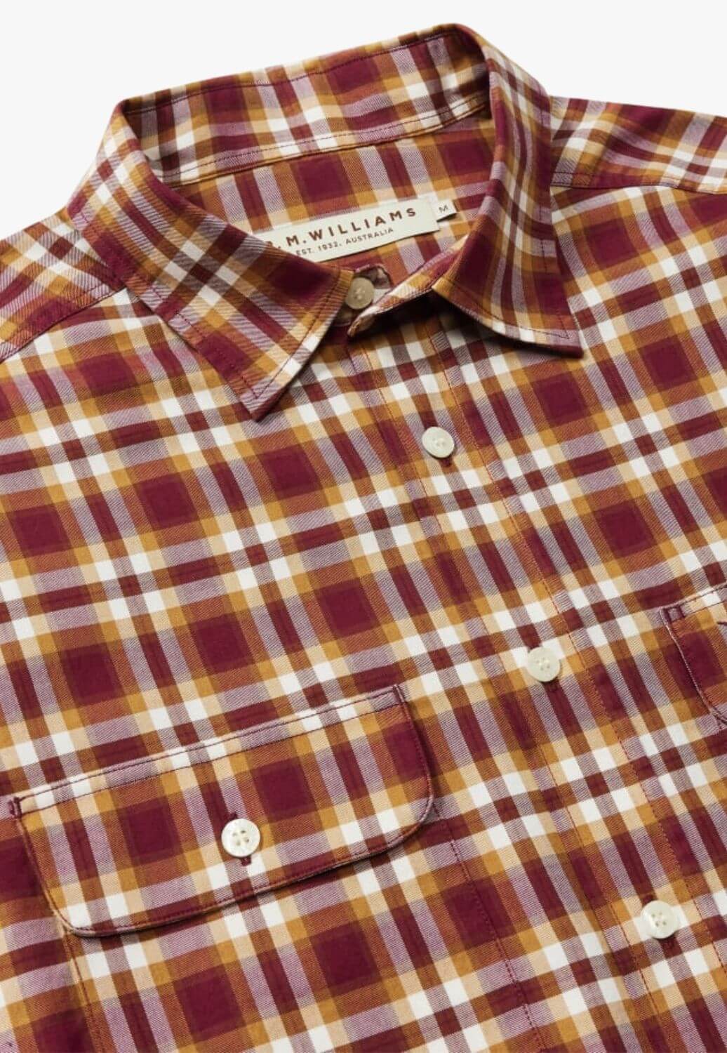 R.M. Williams Mens Classic 2PK Shirt