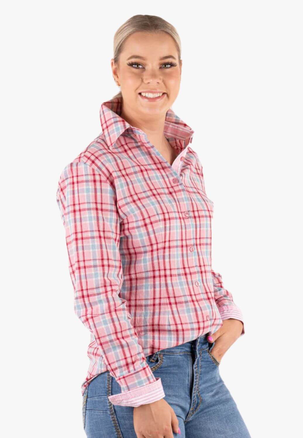 Hitchley and Harrow Ranch Range Arena Long Sleeve Shirt