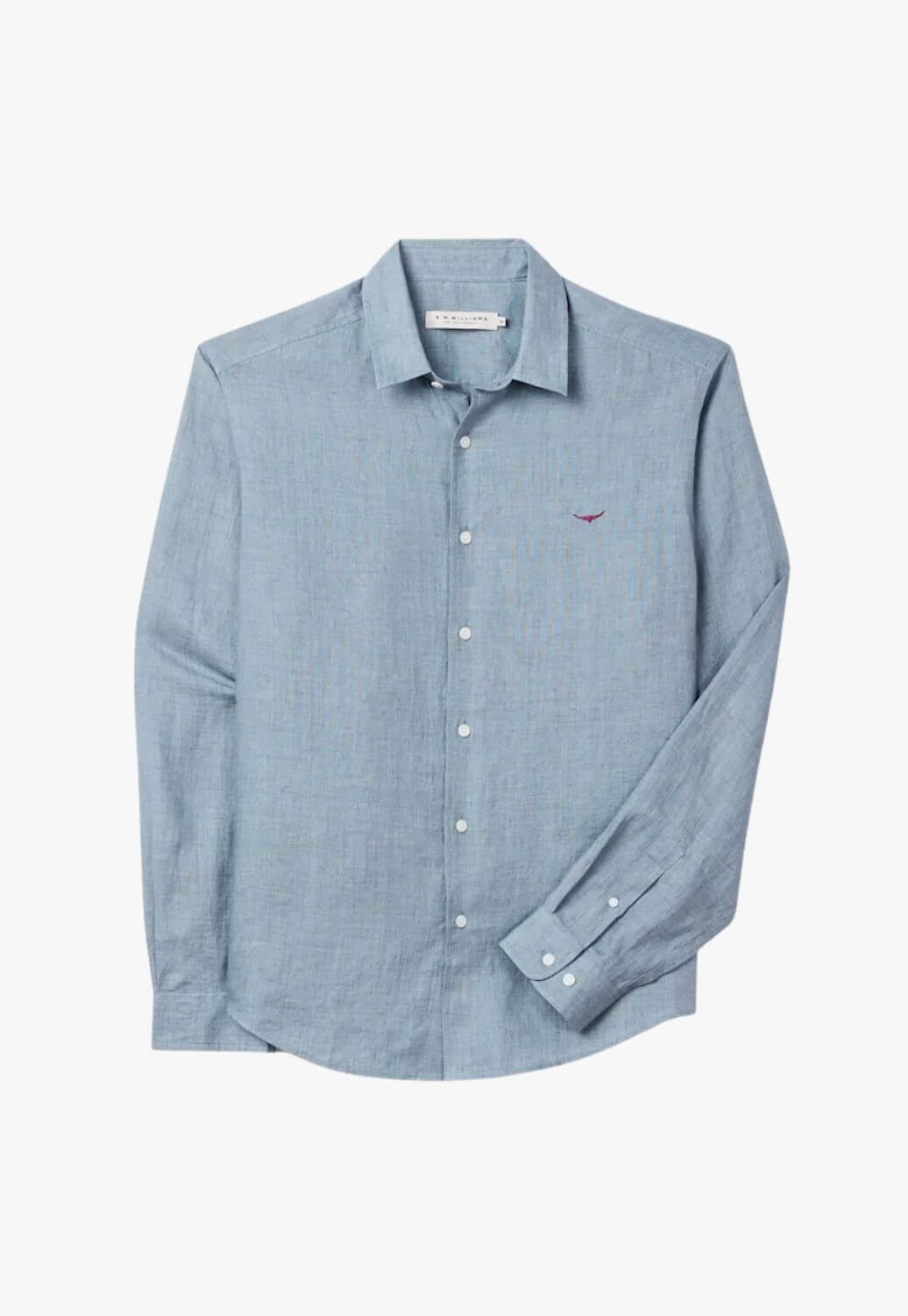 R.M Williams Mens Newman Classic Linen Shirt