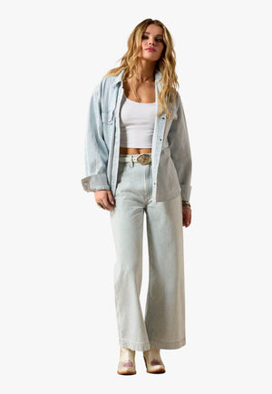 Ariat Womens Ultra High Rise Jazmine Wide Leg Jean