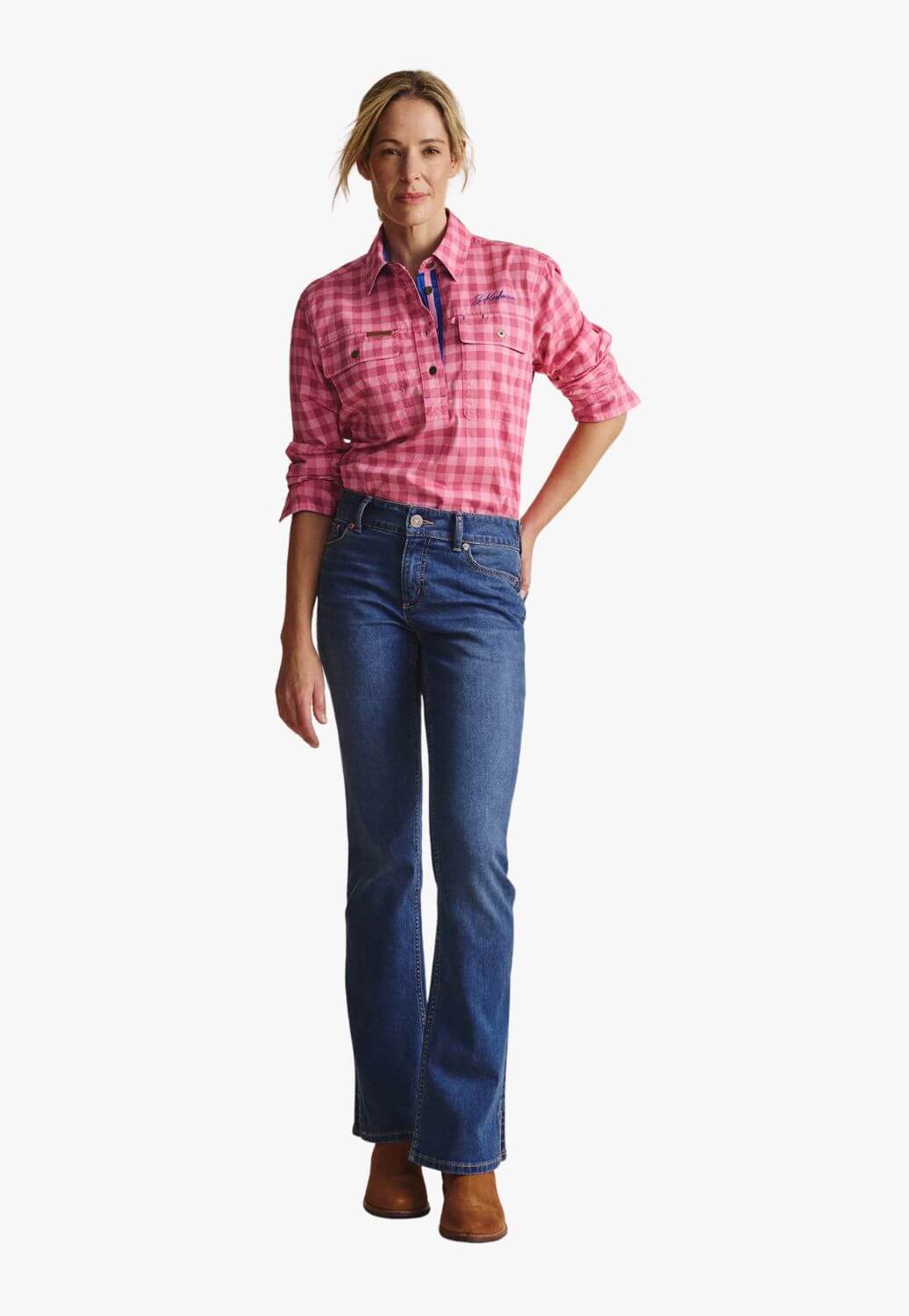 S. Kidman Womens Camfield Long Sleeve Shirt