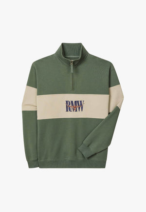 R.M. Williams Mens Heritage 1/4 Zip Sweatshirt