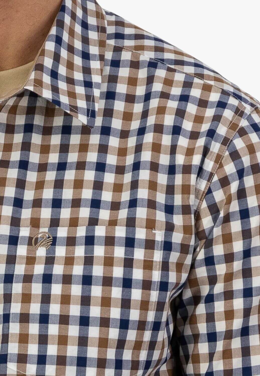 Swanndri Mens Moreau Short Sleeve Shirt