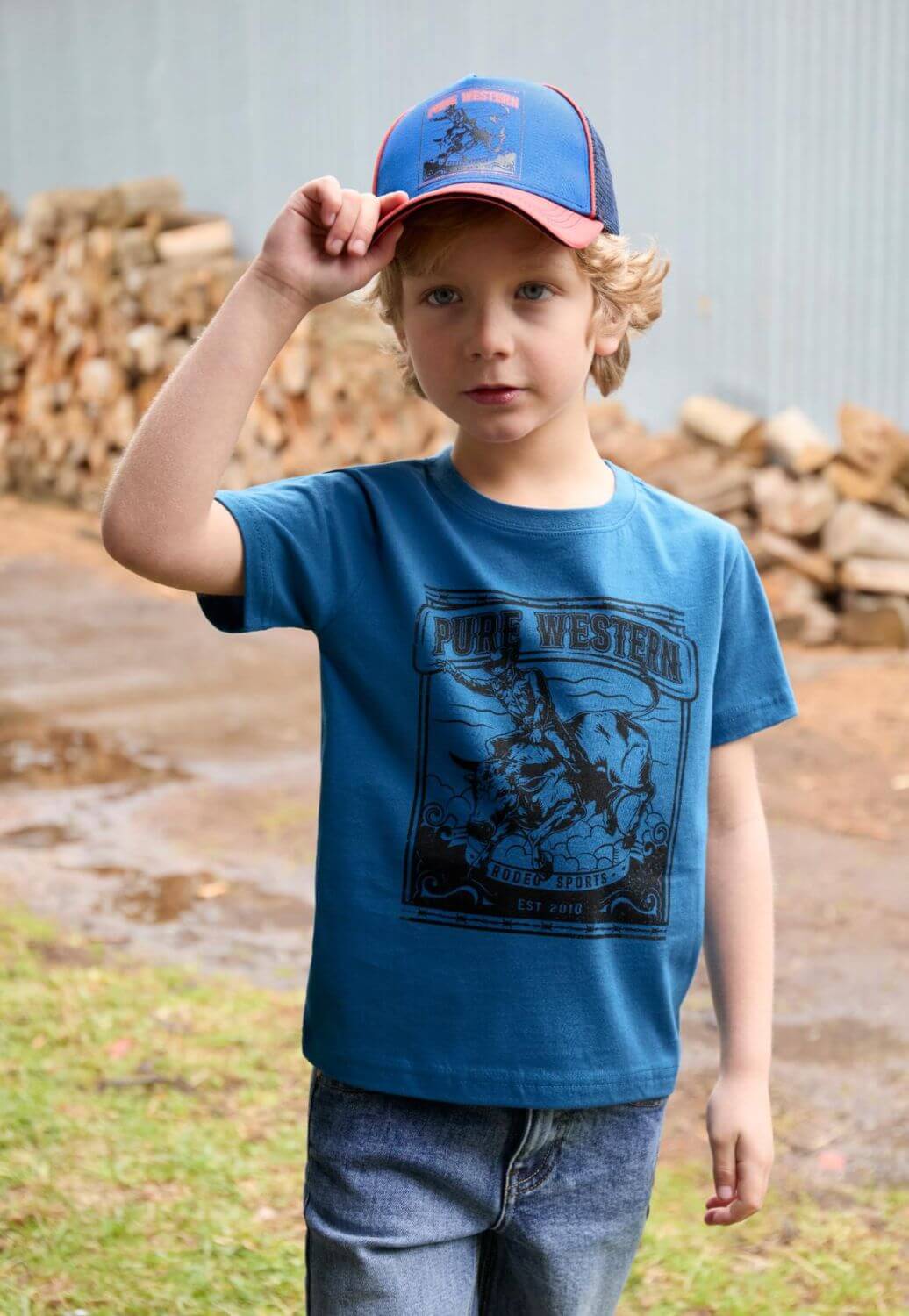 Pure Western Boys Rodeo T-Shirt
