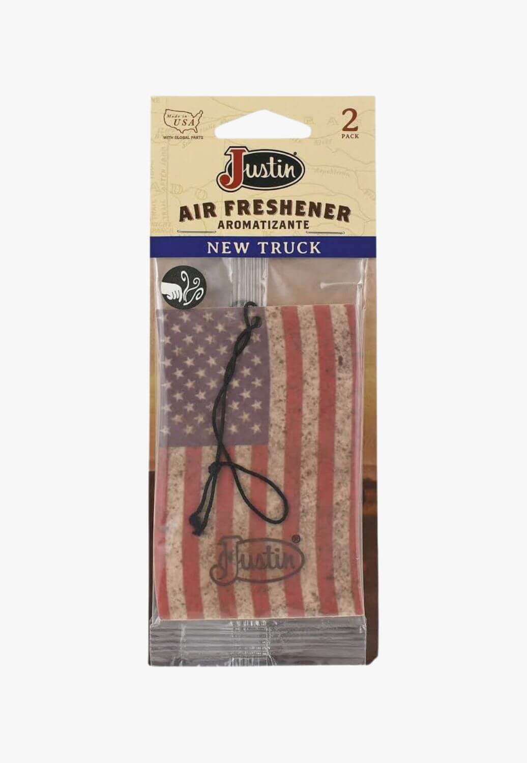 Justin Air Freshener - New Truck