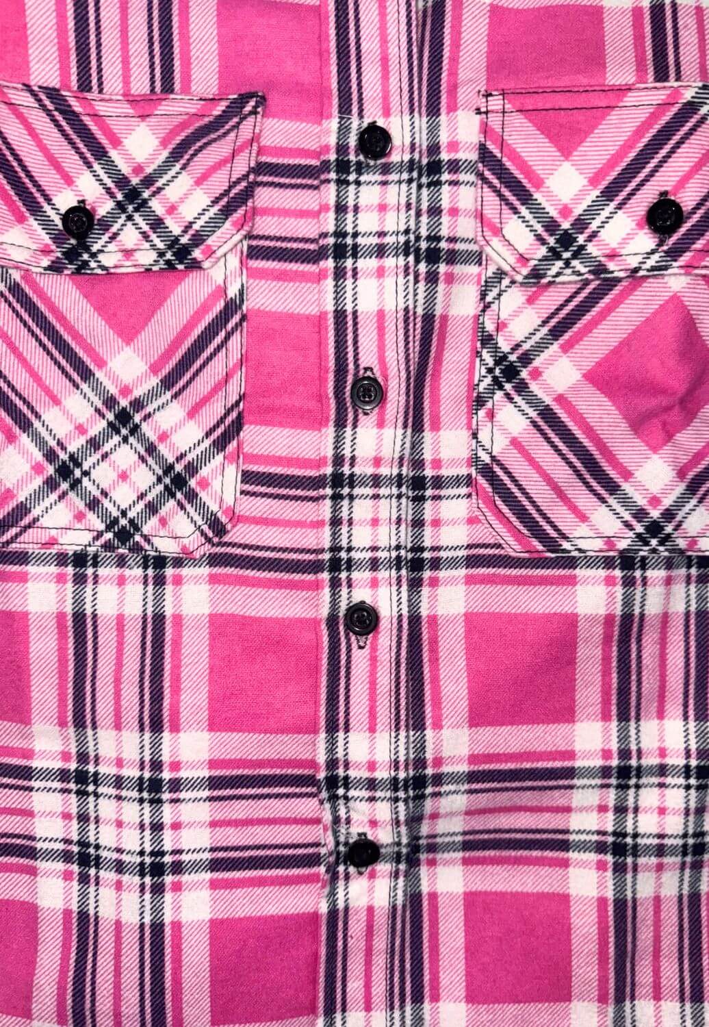 Ritemate Womens Open Front Flannelette Shirt