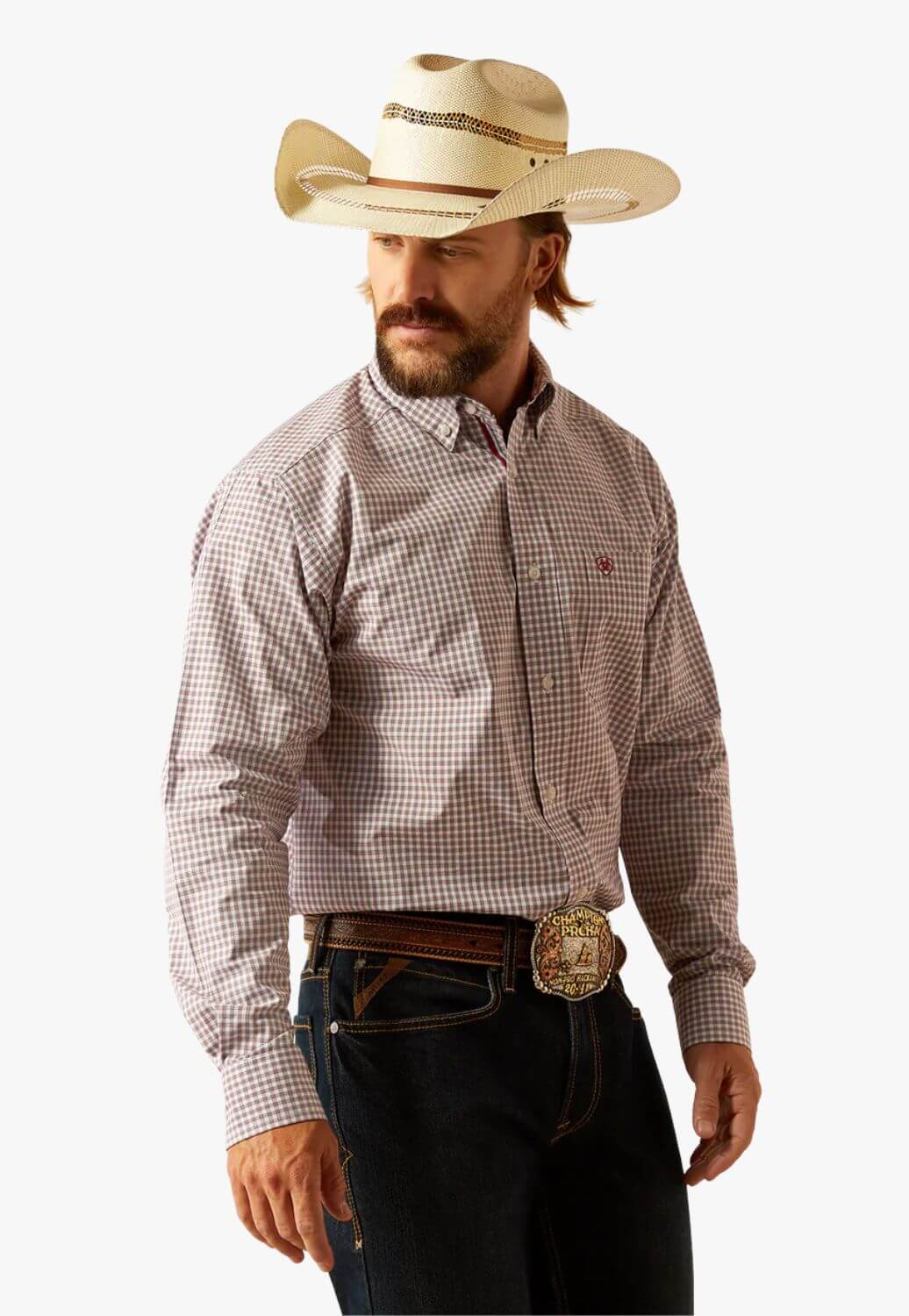 Ariat Mens Pro Series Glen Long Sleeve Shirt