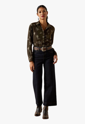 Ariat Womens Homestyle Long Sleeve Shirt