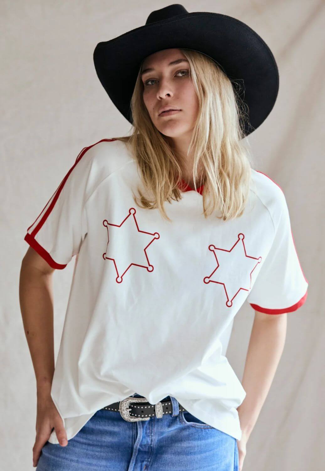 Whitney Spicer Womens Starry-Eyed Tee