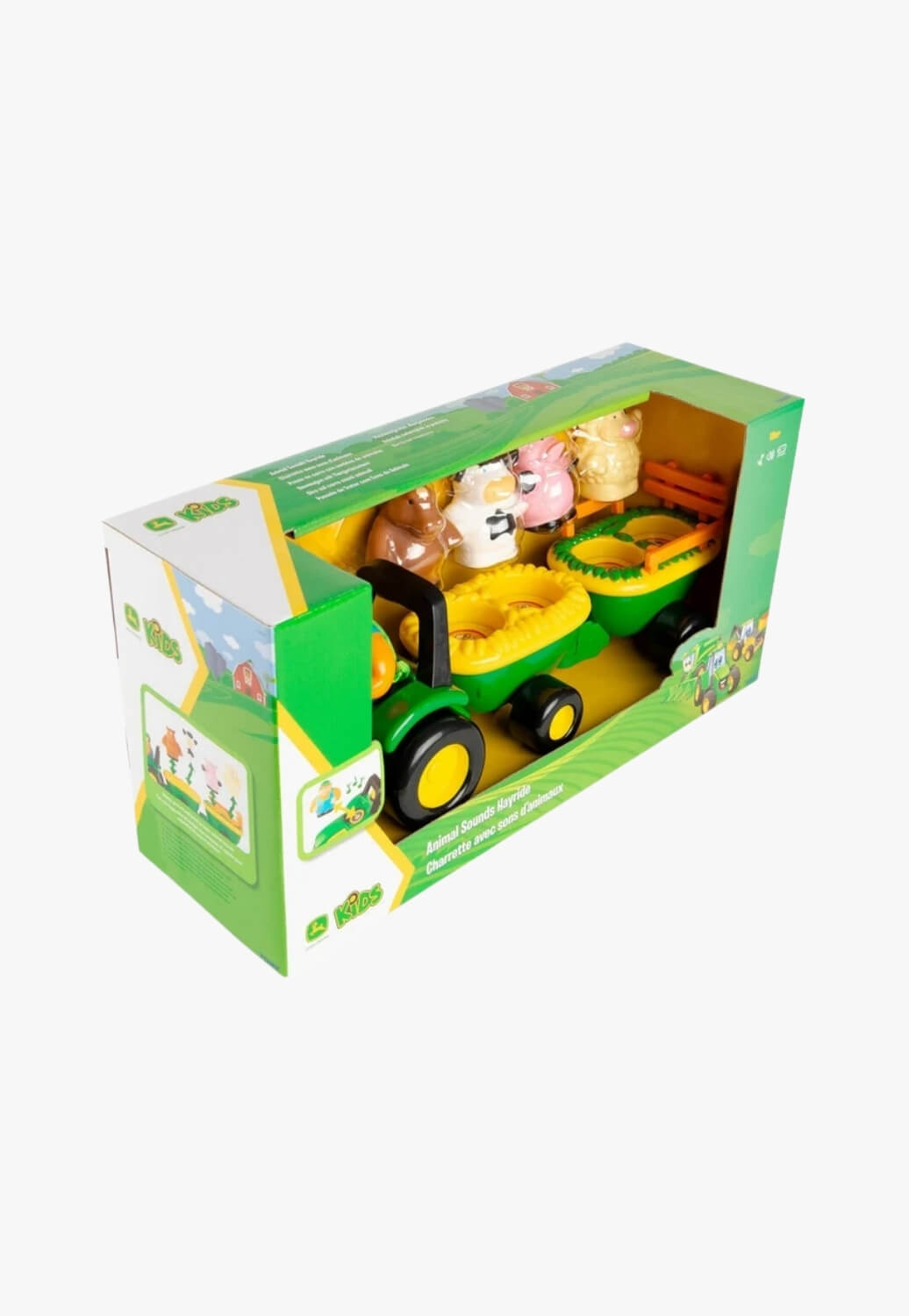 John Deere Animal Sounds Hay Ride Playset