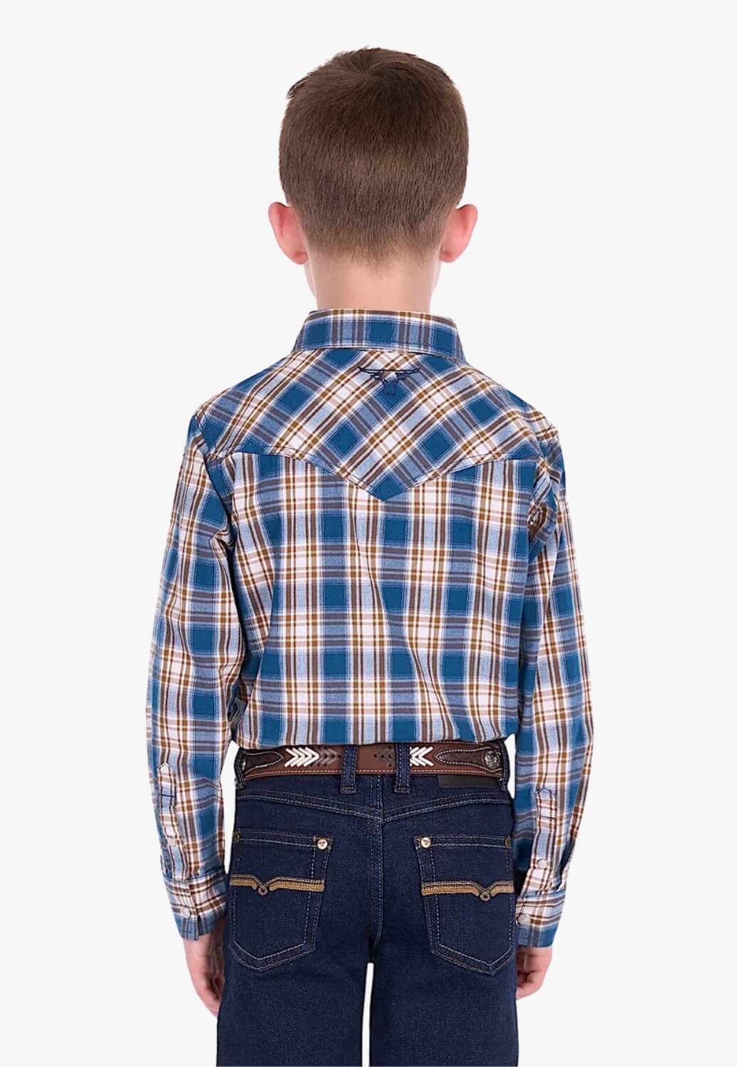 Pure Western Boys Todd Long Sleeve Shirt